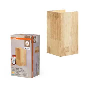   OSRAM SMART+ MATTER LED oldalfali lámpa, beltéri, fa, 800 lm, 12 W, 3000–6500 K, fa, IP20, hossz: 210 mm, dimmelhető ( 4099854475115 )