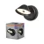 OSRAM NIGHTLUX® Cone LED éjszakai hangulatlámpa, USB tölthető, beltéri, fekete, 110 lm, 1,8 W, 3000 K, ABS, IP20, hossz: 120 mm, dimmelhető ( 4099854478789 )