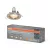 OSRAM beépíthető fém spot lámpa, beltéri, csiszolt nikkel, GU10, acél, IP20, átmérő: 80 mm, 3 db-os szett ( 4099854482786 )