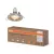 OSRAM beépíthető GU10 LED spot lámpa, beltéri / fedett kültéri, csiszolt nikkel, 230 lm, 2,6 W, 2700 K, acél, IP44, hossz: 95 mm, magasság: 80 mm, 3 db-os szett ( 4099854482809 )