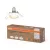 OSRAM beépíthető GU10 LED spot lámpa, beltéri / fedett kültéri, fehér, 230 lm, 2,6 W, 2700 K, acél, IP44, hossz: 95 mm, magasság: 80 mm, 3 db-os szett ( 4099854482977 )