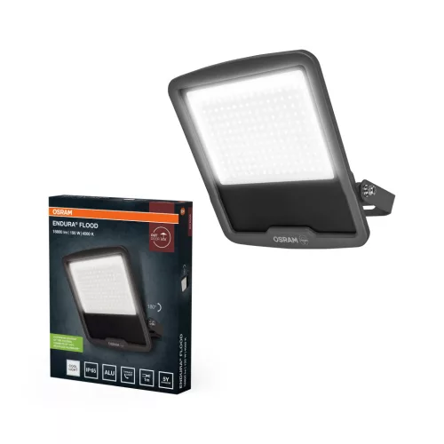 OSRAM ENDURA® LED reflektor, kültéri, sötétszürke, 18000 lm, 150 W, 4000 K, alumínium, IP65, hossz: 417 mm ( 4099854487378 )