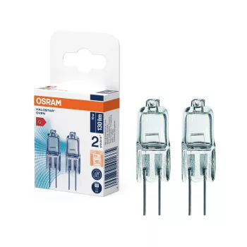 OSRAM Star LED izzó, kapszula forma, üveg búra, G4 foglalat, 10W, 130lm, 2800K meleg fehér 2db