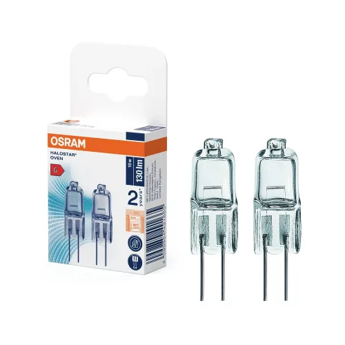 OSRAM Star LED izzó, kapszula forma, üveg búra, G4 foglalat, 10W, 130lm, 2800K meleg fehér 2db