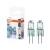 OSRAM Star LED izzó, kapszula forma, üveg búra, G4 foglalat, 20W, 300lm, 2900K meleg fehér 2db
