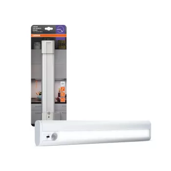   OSRAM Linear LED vezeték nélküli akkumulátoros bútor alatti pultmegvilágító, beltéri, fehér, 174 lm, 2,9 W, 4000 K, alumínium, IP20, hossz: 314 mm, dimmelhető ( 4099854497360 )