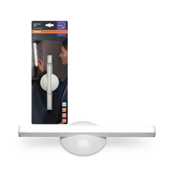   OSRAM LEDstixx® USB tölthető hordozható LED éjszakai segédfény, beltéri / fedett kültéri, ezüst, 150 lm, 2 W, 4000 K, alumínium, IP44, hossz: 206 mm ( 4099854497599 )