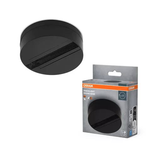 OSRAM Tracklight sínrendszerhez kiegészítő, beltéri, fekete, (PC), hossz: 32 mm, átmérő: 100 mm ( 4099854507595 )