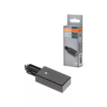   OSRAM Tracklight sínrendszerhez tápcsatlakozó, beltéri, fekete, alumínium és műanyag, hossz: 104 mm ( 4099854507861 )