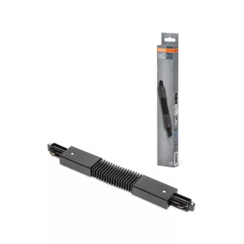   OSRAM Tracklight sínrendszerhez rugalmas összekötő, beltéri, fekete, alumínium és műanyag, hossz: 290 mm ( 4099854508929 )