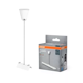   OSRAM Tracklight sínrendszerhez függesztő készlet, beltéri, fehér, alumínium és acél, hossz: 61 mm, átmérő: 40 mm ( 4099854509117 )