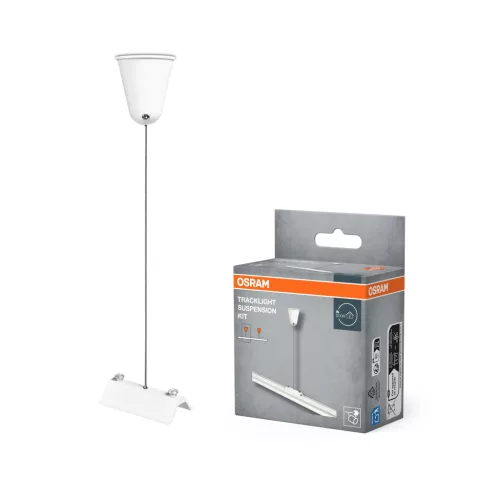 OSRAM Tracklight sínrendszerhez függesztő készlet, beltéri, fehér, alumínium és acél, hossz: 61 mm, átmérő: 40 mm ( 4099854509117 )