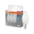 OSRAM Base LED gyertya izzó, matt plasztik búra, E14 foglalat, 4,9W, 6500K, 470lm, hideg fehér 3db