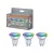 OSRAM SMART+ Matter LED spot, PAR16, matt plasztik, GU10 foglalat, 4,7W, RGB állítható, 3 db csomag