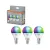OSRAM SMART+ Matter LED izzó, kisgömb forma, matt plasztik, E14 foglalat, 4,9W, RGB állítható, 470lm