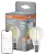 OSRAM SMART+ Matter dimmelhető LED izzó, üveg búra, E27, 6W, 806lm, 2700K meleg fehér filament