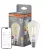 OSRAM SMART+ Matter dimmelhető LED izzó Edison forma, üveg búra, E27, 6W, 806lm, 2700K meleg fehér