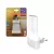OSRAM LUNETTA® Shine RGB konnektoros éjszakai lámpa nappali fény szenzorral, RGB, beltéri, fehér, 0,28 W, 2700–6000 K, (PC), IP20, hossz: 90 mm ( 4099854530630 )