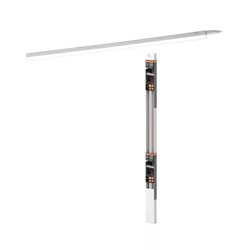 OSRAM kapcsolós sorolható lineáris LED mennyezeti / fali armatúra, beltéri, fehér, 1100 lm, 10 W, 3000 K, (PC), IP20, hossz: 873 mm ( 4099854532672 )