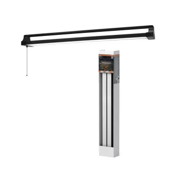   OSRAM Office Line kétoldalas elforgatható LED oldalfali / függeszthető lámpa, beltéri, fekete, 4000 lm, 42 W, 4000 K, (PC), IP20, hossz: 1100 mm ( 4099854536755 )