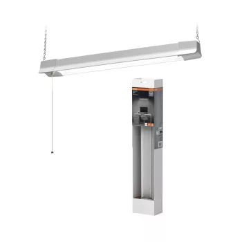   OSRAM Office Line ívelt LED függő lámpa, beltéri, fehér, 2100 lm, 24 W, 4000 K, (PC), IP20, hossz: 600 mm ( 4099854536779 )