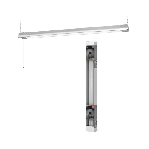 OSRAM Office Line ívelt LED függő lámpa, beltéri, fehér, 3400 lm, 41 W, 4000 K, (PC), IP20, hossz: 1100 mm ( 4099854536793 )