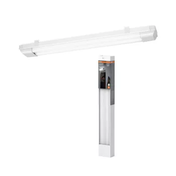   OSRAM nagy teljesítményű lineáris LED mennyezeti / fali armatúra, beltéri, fehér, 2500 lm, 25 W, 4000 K, acél és (PC), IP20, hossz: 600 mm ( 4099854536885 )