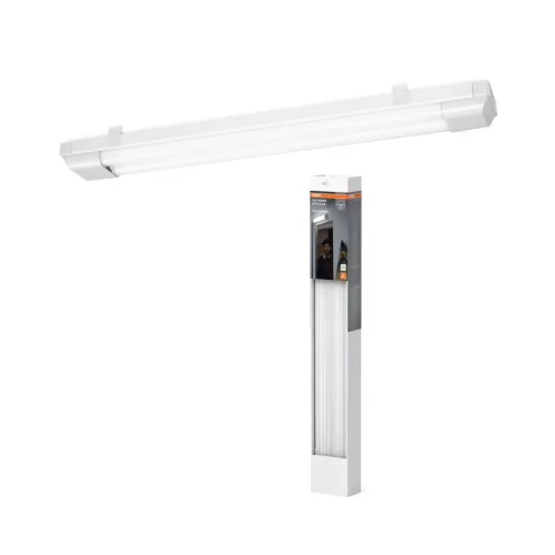 OSRAM nagy teljesítményű lineáris LED mennyezeti / fali armatúra, beltéri, fehér, 2500 lm, 25 W, 4000 K, acél és (PC), IP20, hossz: 600 mm ( 4099854536885 )