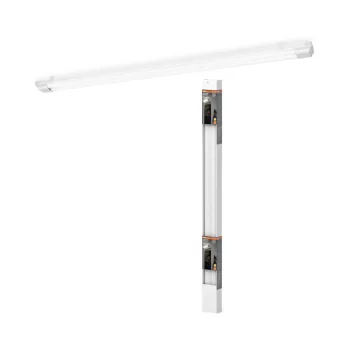   OSRAM nagy teljesítményű lineáris LED mennyezeti / fali armatúra, beltéri, fehér, 4845 lm, 50 W, 3000 K, acél és (PC), IP20, hossz: 1200 mm ( 4099854536946 )
