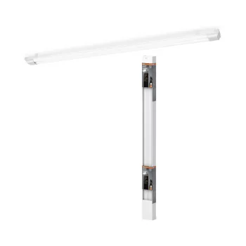   OSRAM nagy teljesítményű lineáris LED mennyezeti / fali armatúra, beltéri, fehér, 5100 lm, 50 W, 4000 K, acél és (PC), IP20, hossz: 1200 mm ( 4099854536960 )