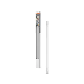   OSRAM TubeKIT® mobil lineáris LED mennyezeti / fali / bútor alá szerelhető armatúra, kapcsolóval és EU dugós kábellel, akasztóhorgokkal, beltéri, fehér, 900 lm, 8,9 W, 3000 K, (PC), IP20, hossz: 600 mm ( 4099854538667 )