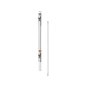   OSRAM TubeKIT® mobil lineáris LED mennyezeti / fali / bútor alá szerelhető armatúra, kapcsolóval és EU dugós kábellel, akasztóhorgokkal, beltéri, fehér, 1900 lm, 19 W, 3000 K, (PC), IP20, hossz: 1200 mm ( 4099854538704 )