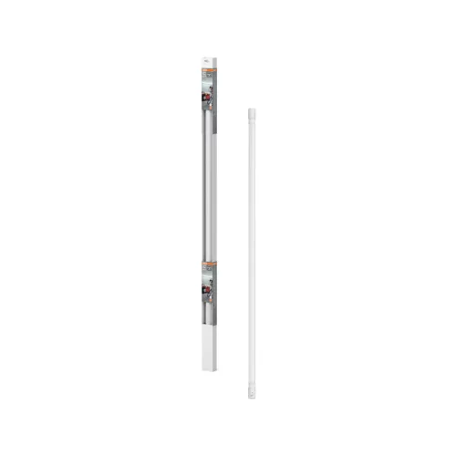 OSRAM TubeKIT® mobil lineáris LED mennyezeti / fali / bútor alá szerelhető armatúra, kapcsolóval és EU dugós kábellel, akasztóhorgokkal, beltéri, fehér, 2090 lm, 19 W, 4000 K, (PC), IP20, hossz: 1200 mm ( 4099854538728 )
