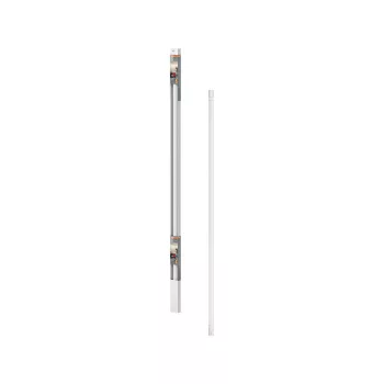   OSRAM TubeKIT® mobil lineáris LED mennyezeti / fali / bútor alá szerelhető armatúra, kapcsolóval és EU dugós kábellel, akasztóhorgokkal, beltéri, fehér, 2150 lm, 21,5 W, 3000 K, (PC), IP20, hossz: 1500 mm ( 4099854538742 )