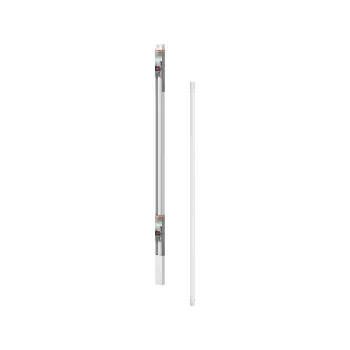   OSRAM TubeKIT® mobil lineáris LED mennyezeti / fali / bútor alá szerelhető armatúra, kapcsolóval és EU dugós kábellel, akasztóhorgokkal, beltéri, fehér, 2365 lm, 21,5 W, 4000 K, (PC), IP20, hossz: 1500 mm ( 4099854538766 )