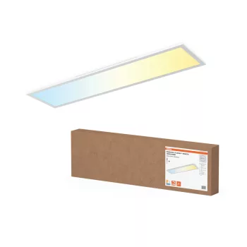   OSRAM Essentials téglalap LED panel távirányítóval, beltéri, fehér, 2000 lm, 24 W, 2700–6500 K, alumínium és acél, IP20, méret: 1000 × 250 mm ( 4099854552151 )