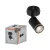 OSRAM PULSE mennyezeti / fali állítható kerek spot lámpa 1 fejes, beltéri, fekete, GU10, alumínium és acél és PC, IP20, hossz: 155 mm ( 4099854587757 )