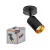 OSRAM ETERNAL mennyezeti / fali állítható kerek spot lámpa 1 fejes, beltéri, arany, fekete, GU10, alumínium és acél, IP20, hossz: 152 mm ( 4099854588112 )