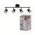 OSRAM SECTORAL mennyezeti / fali állítható spot lámpa 4 fejes, beltéri, arany, fekete, 4 × GU10, alumínium és acél, IP20, hossz: 580 mm ( 4099854588884 )