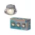 OSRAM beépíthető (recess) LED spot lámpa IP44, beltéri / fedett kültéri, szatén nikkel, 270 lm, 4,9 W, 2700 K / 4000 K / 6500 K, alumínium és műanyag, IP44, átmérő: 88 mm, dönthető 3 db-os szett, kapcsolós színhőmérséklet ( 4099854596087 )