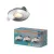 OSRAM beépíthető (recess) LED spot lámpa IP65, beltéri / fedett kültéri, króm, 270 lm, 4,9 W, 2700 K, alumínium és műanyag, IP65, átmérő: 85 mm, fix 3 db-os szett, dimmelhető ( 4099854596100 )