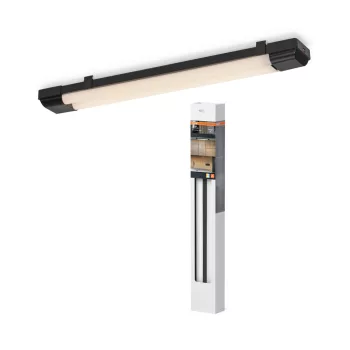   OSRAM lineáris LED mennyezeti / fali armatúra, beltéri, fekete, 2880 lm, 24 W, 3000–4000 K, fém, IP20, hossz: 600 mm ( 4099854600975 )