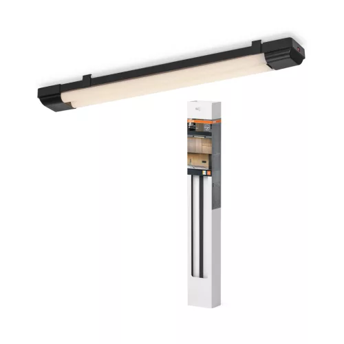 OSRAM lineáris LED mennyezeti / fali armatúra, beltéri, fekete, 2880 lm, 24 W, 3000–4000 K, fém, IP20, hossz: 600 mm ( 4099854600975 )