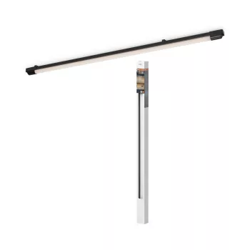   OSRAM lineáris LED mennyezeti / fali armatúra, beltéri, fekete, 2880 lm, 24 W, 3000–4000 K, fém, IP20, hossz: 1210 mm ( 4099854600999 )
