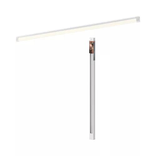 OSRAM lineáris mennyezeti / fali armatúra fedéllel és cserélhető LED fénycsővel, T8 / G13 foglalattal, beltéri, fehér, 1900 lm, 20 W, 4000 K, G13, fém, IP20, hossz: 1530 mm ( 4099854609121 )