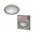 OSRAM Orbis spirál LED mennyezeti lámpa, beltéri, szürke, 2600 lm, 59 W, 3000 K, fém, IP20, átmérő: 685 mm, kattintásos dimmelhető ( 4099854613159 )