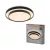 OSRAM Orbis Razon kerek LED mennyezeti lámpa, beltéri, fekete, 2000 lm, 36 W, 3000 K, fém, IP20, átmérő: 485 mm ( 4099854617829 )