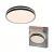 OSRAM Orbis Noemi kerek LED mennyezeti lámpa, beltéri, fekete, 2000 lm, 36 W, 3000 K, fém, IP20, átmérő: 480 mm, kattintásos dimmelhető ( 4099854617843 )
