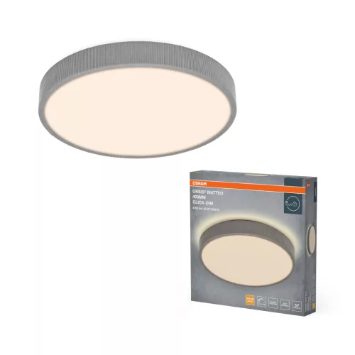 OSRAM Orbis Matteo beltéri LED mennyezeti lámpa, 36W, 3000K meleg fehér, 2000lm, IP20