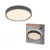 OSRAM Orbis Matteo kerek LED mennyezeti lámpa, beltéri, szürke, 1450 lm, 24 W, 3000 K, fém, IP20, átmérő: 390 mm, kattintásos dimmelhető ( 4099854618109 )